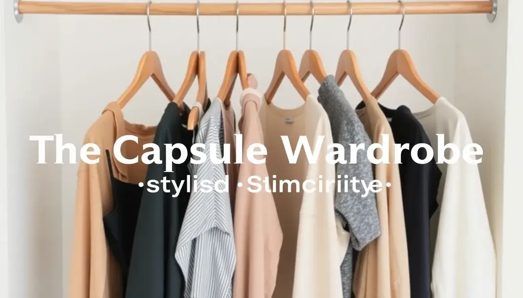 A minimal and stylish capsule wardrobe featuring eco-friendly pieces.