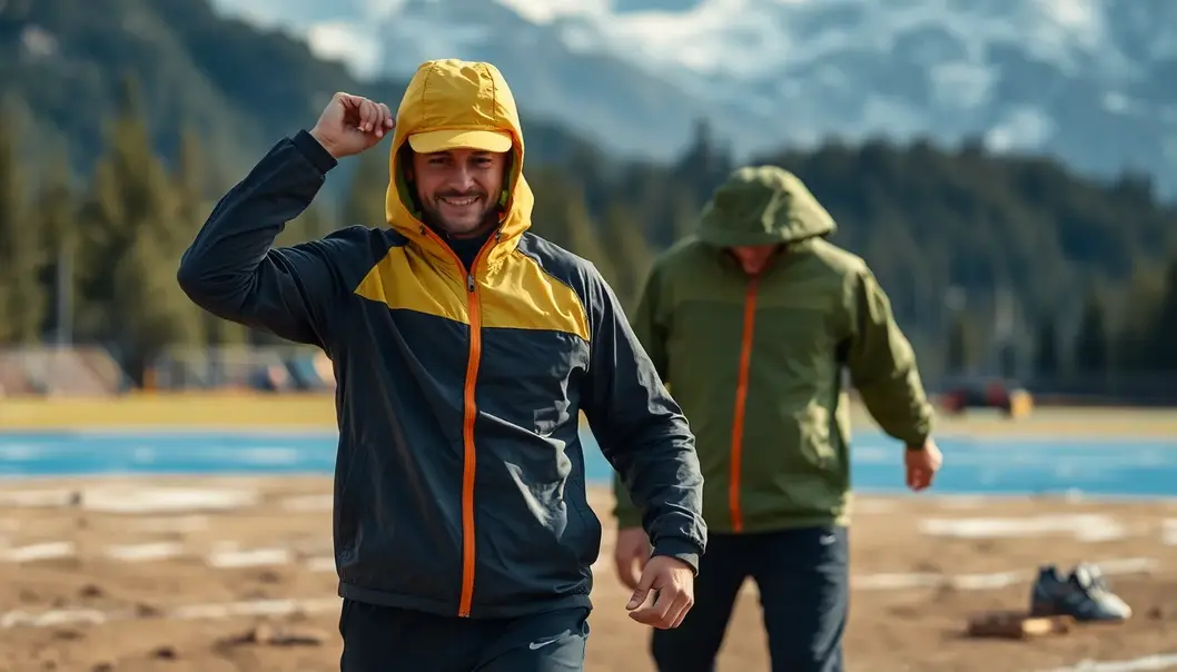 Breathable fabrics like mesh are key for sports gear.